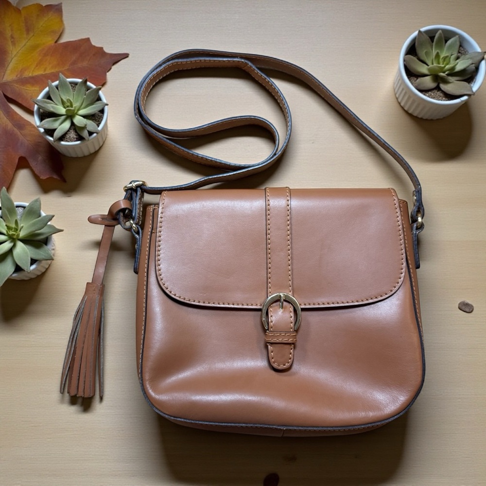 LOXWOOD Le Cabas Parisien Multi-Pockets Brown Leather Crossbody Women’s Bag